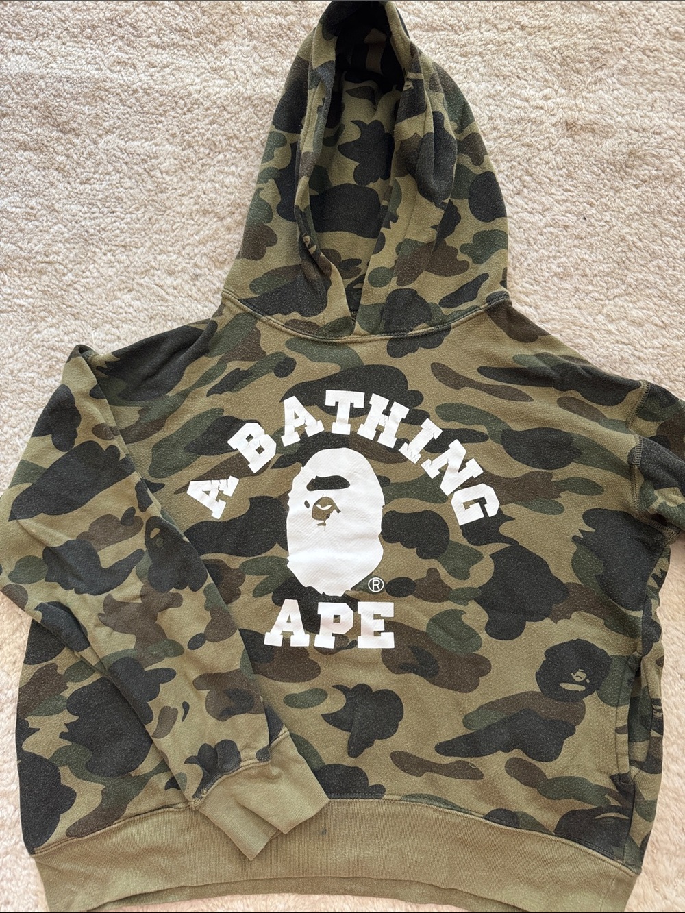 Camouflage Hoodie - Green Camo